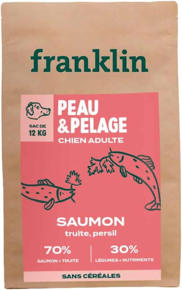 croquettes Franklin saumon avis chien